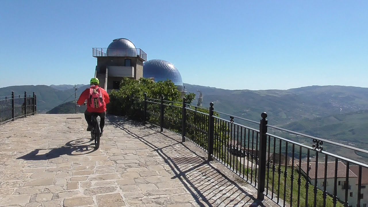 Trivigno Lago di Camastra Anzi in mtb