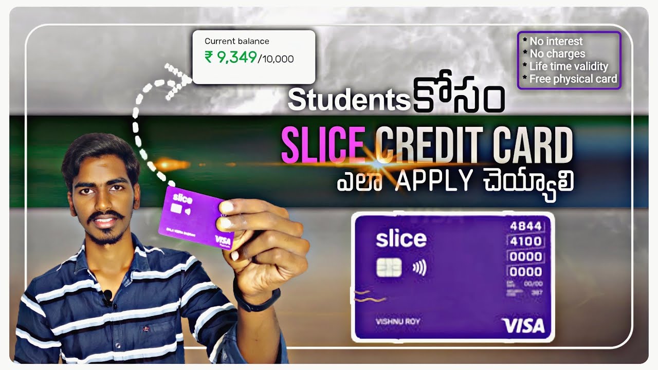How to Apply Slice Credit Card Telugu // Slice Credit card Telugu // BalaTeluguTech