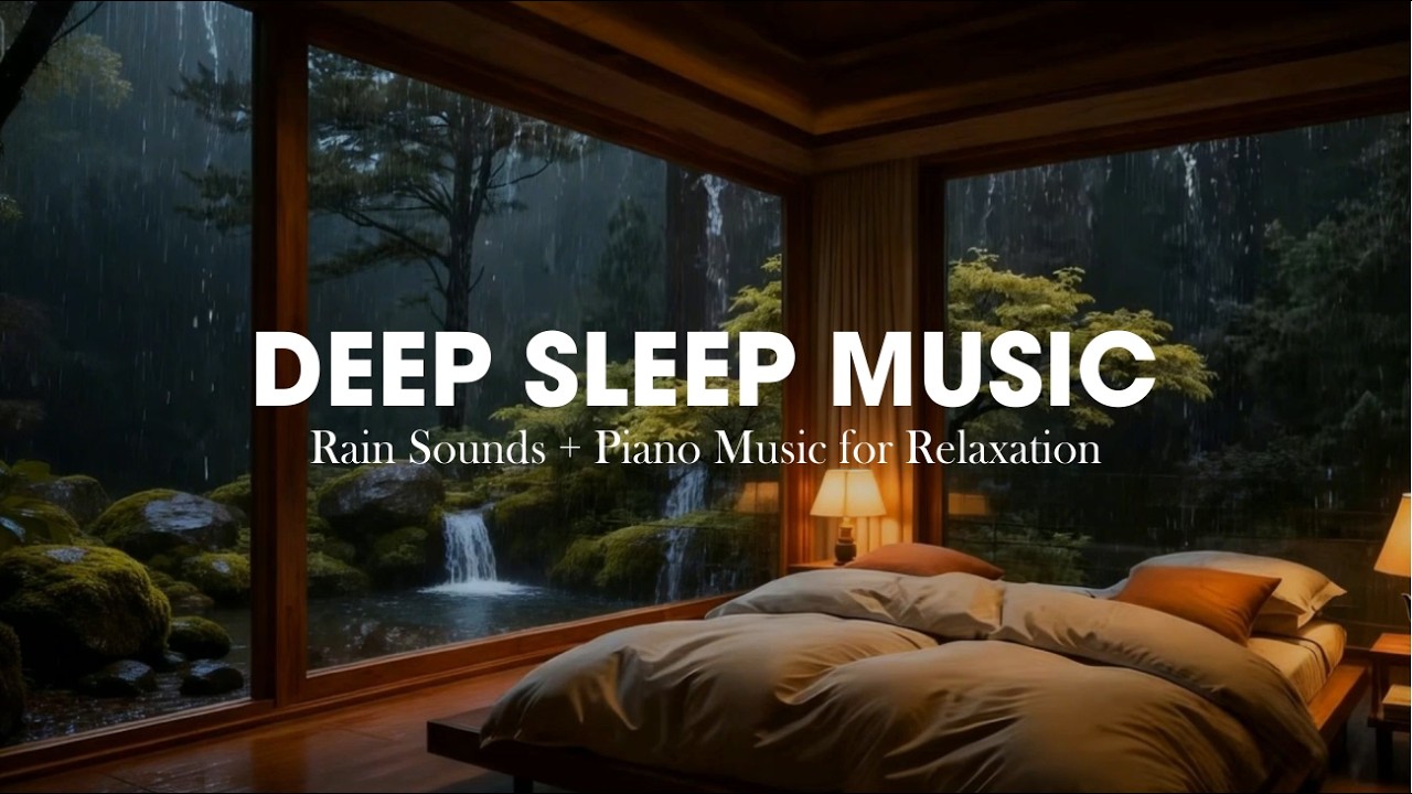Deep Sleep Piano Music – Heal Anxiety, Release Negative Emotions and Fall Asleep in Minutes