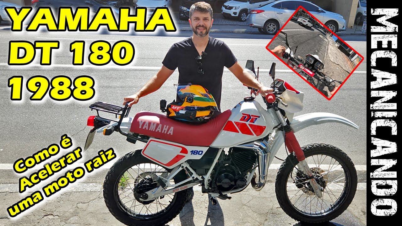 YAMAHA DT 180 1988 ACELERAMOS E MOSTRAMOS A HISTÓRIA E TODOS OS DETALHES DESSA MÁQUINA