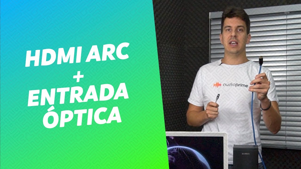 COMO LIGAR O SOM DA SMART TV NO RECEIVER DE HOME THEATER - HDMI ARC + ENTRADA ÓPTICA | AUDIO PRIME