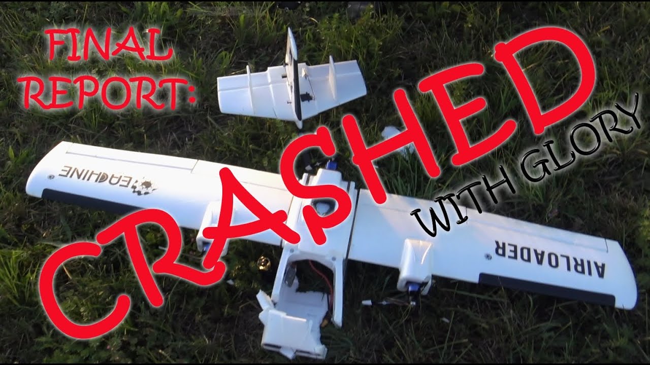 EACHINE Bushloader-Airloader 1280mm EPP PNP MAD MAX Three motor version CRASH!!!!!!!!!!
