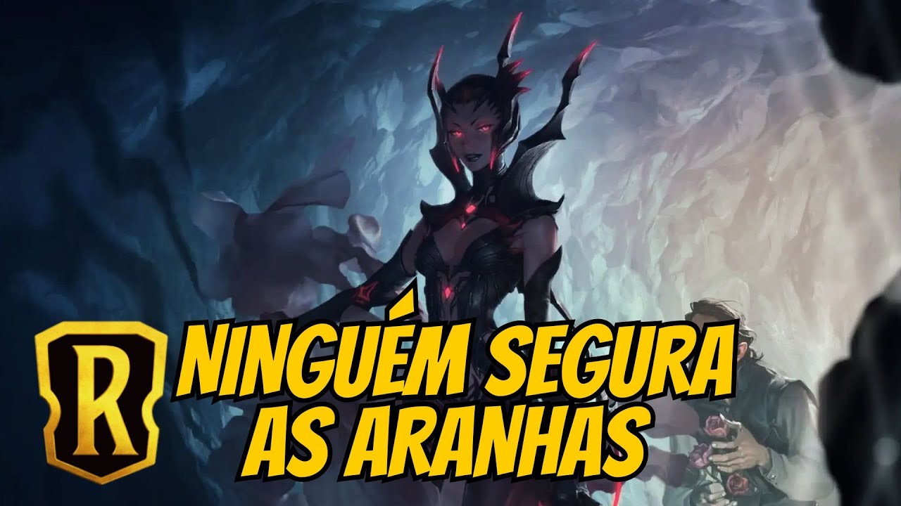 NOVO DECK DE ARANHAS COM ELISE E DARIUS - Legends of Runeterra