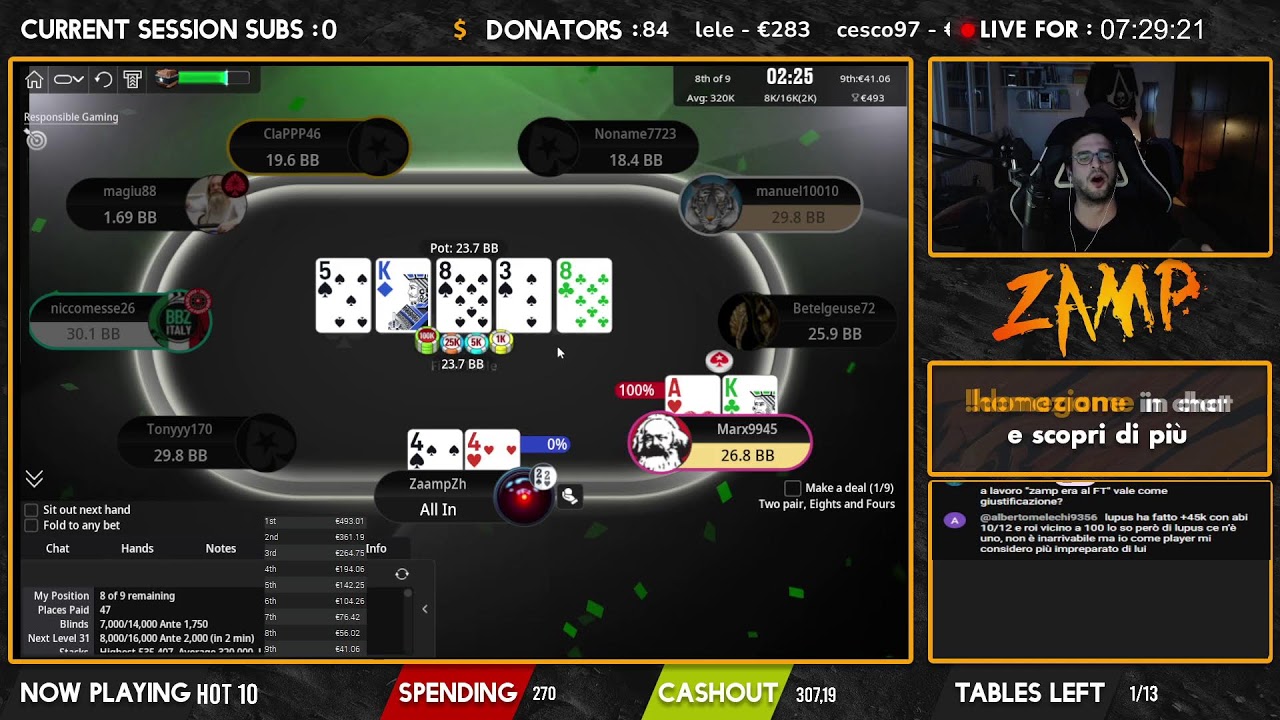 FINAL TABLE HOT 10 500 AL PRIMO!| !wizard !stream