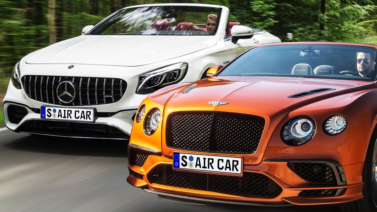 2018 Mercedes S63 AMG Cabriolet Vs Bentley Continental Supersports Convertible