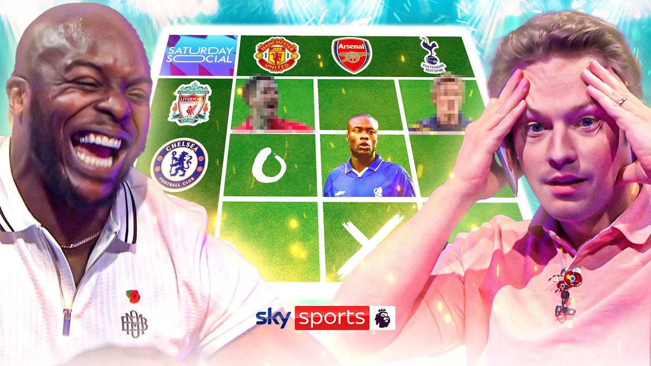 EPIC FOOTBALL TIC TAC TOE 👀 | Rory Jennings vs Adebayo Akinfenwa