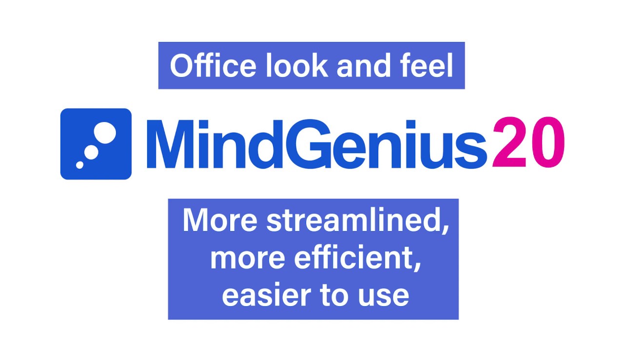 MindGenius 20 - New Features