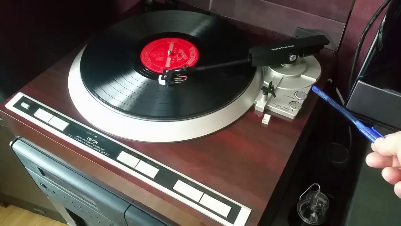 Denon DP-37F проигрыватель виниловых пластинок