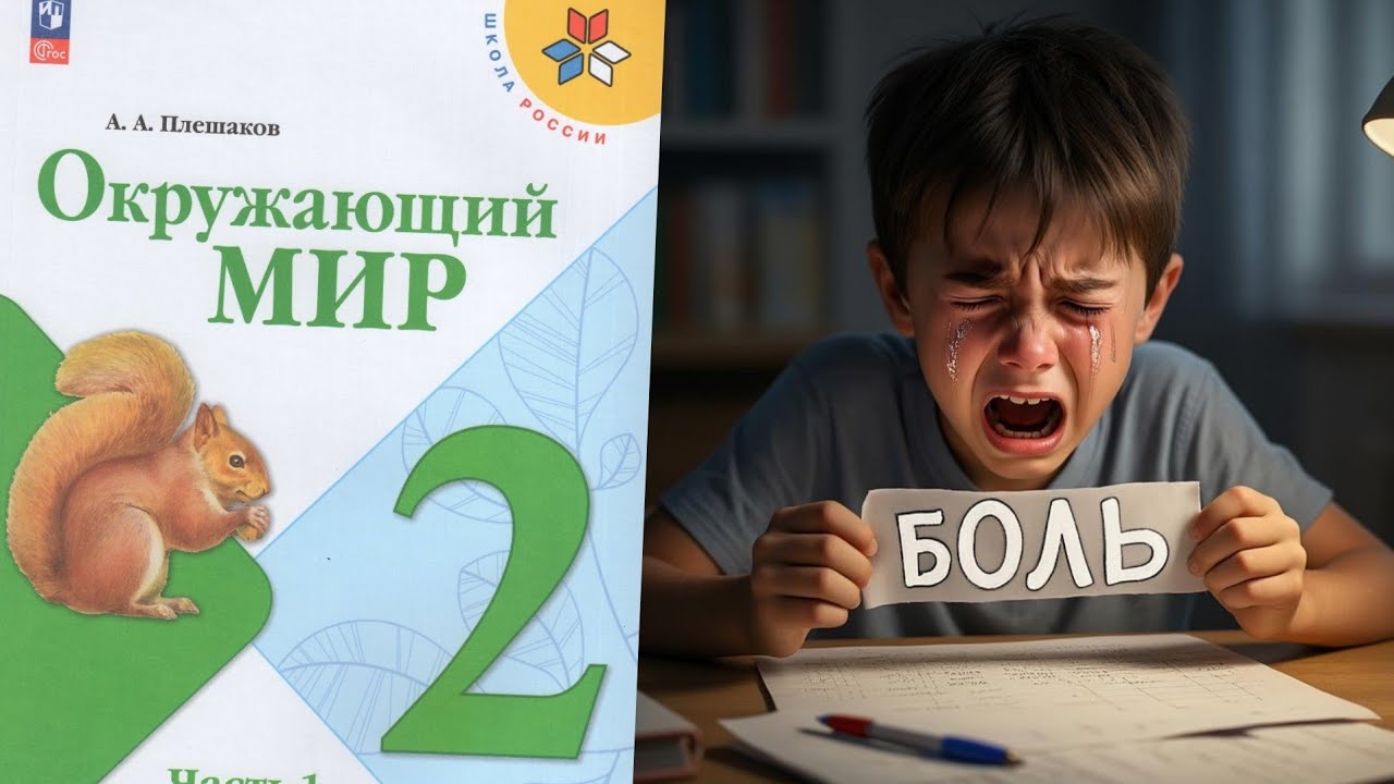 как МУЧАЕТ ДЕТЕЙ учебник ОКРУЖАЮЩЕГО МИРА