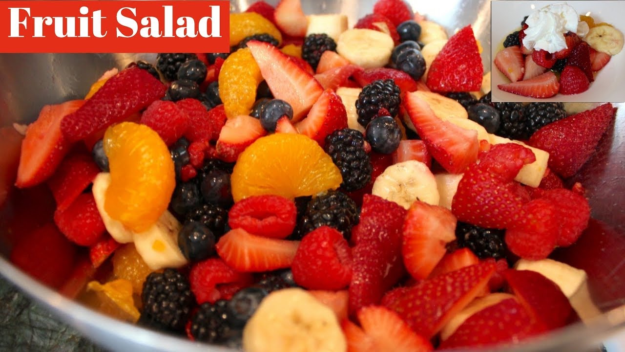 Fruit Salad Recipe: How To Make Fruit Salad With Simple Syrup (Easy!)