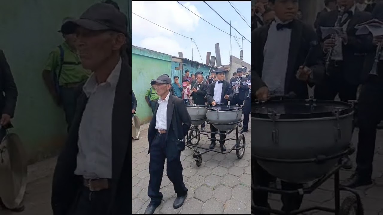 Divino nazareno de Jocotenango marcha funebre . Jueves santo Magdalena Milpas Altas 