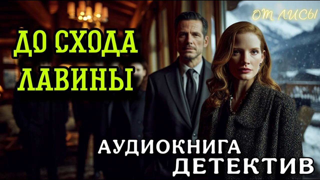 ПОЛНАЯ АУДИОКНИГА ДЕТЕКТИВ : ДО СХОДА ЛАВИНЫ