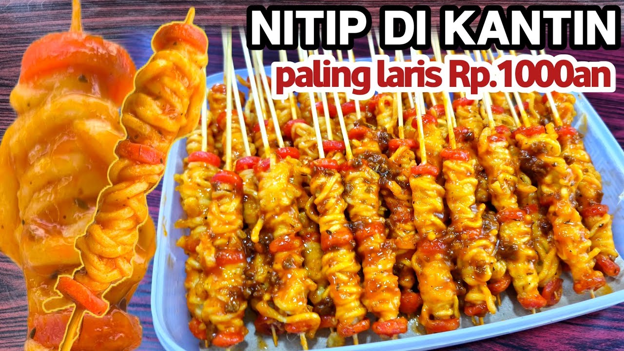 JUAL Rp.1000an AUTO REBUTAN!! UNIK, ENAK, KEKINIAN.. Ide Usaha Modal Kecil | Jajanan Sekolahan.