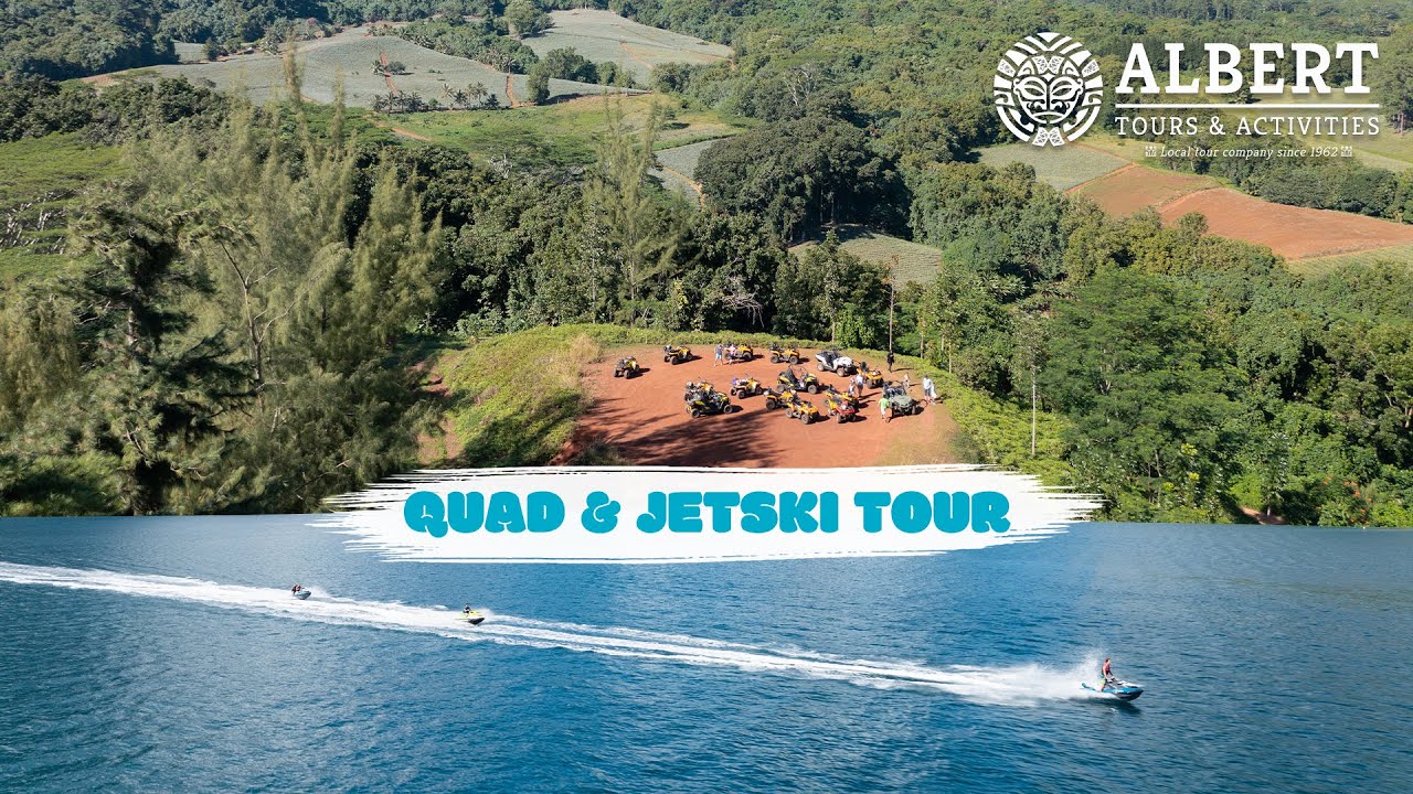Quad & Jetski Tour in Moorea, French Polynesia!