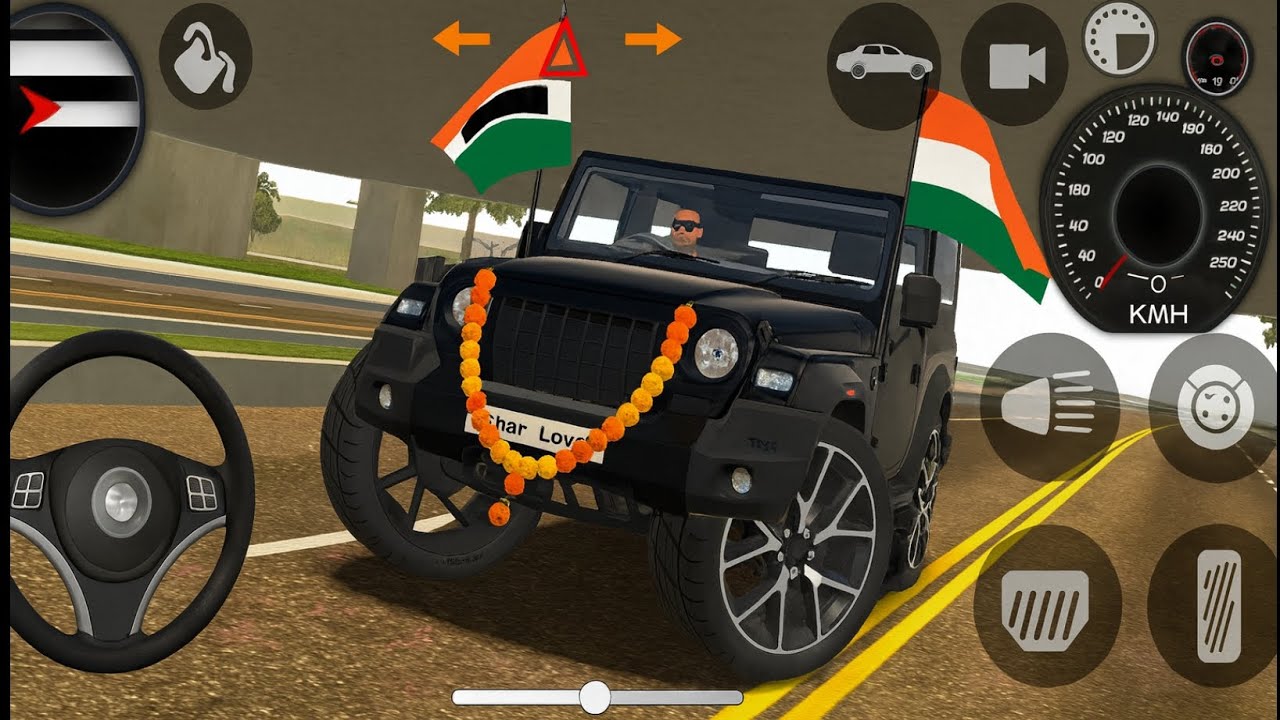 Modified Mahindra Thar Car Games: Indian Cars (Gadi Wala Game) - Car Game Android Gameplay 2025