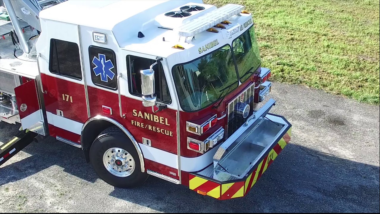 SFEV - Sanibel Fire Rescue - Sutphen HS6168 SL75 Aerial Ladder