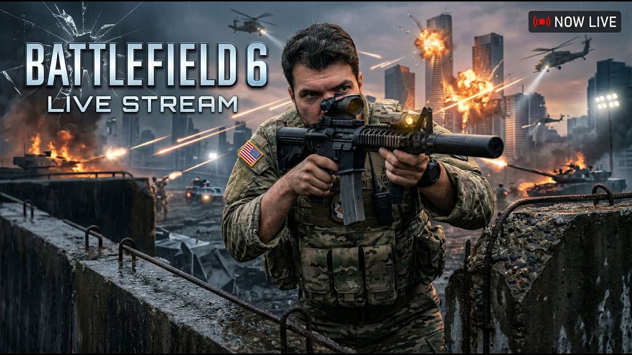 🔴 LIVE - BF6 – The AngryPenguin returns to Battlefield! LFG