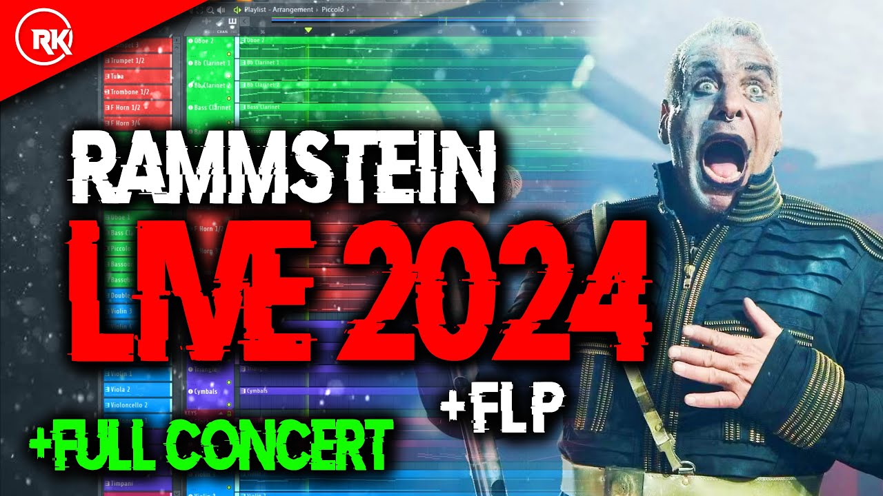 Rammstein 2024 Full Concert - FL Studio Remake (+FLP LINK)