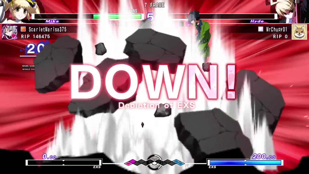 UNDER NIGHT IN-BIRTH Exe:Late[cl-r] - Marisa v MrChupy01