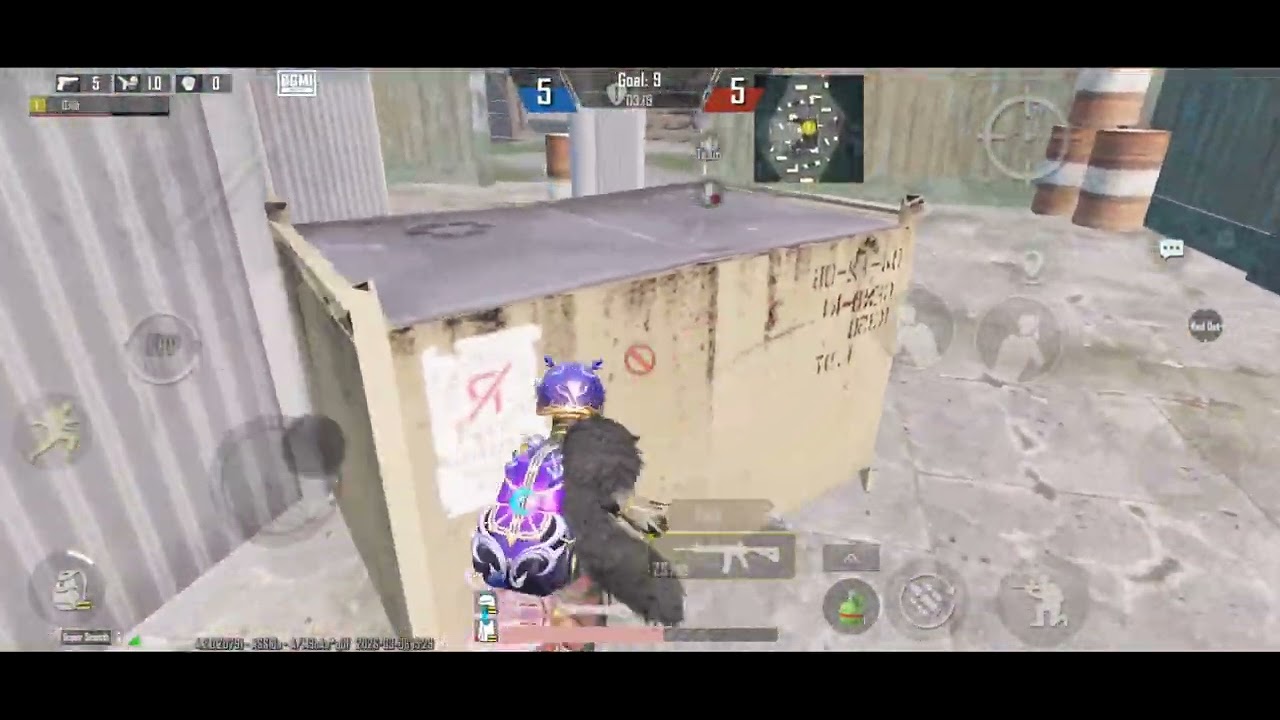 M416💀#bgmi BGMI 💀1V1 Gameplay 