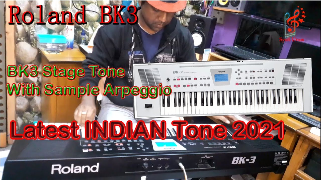 Roland BK-3 New 2021 Indian Tone  / Latest Stage Tone Backup..