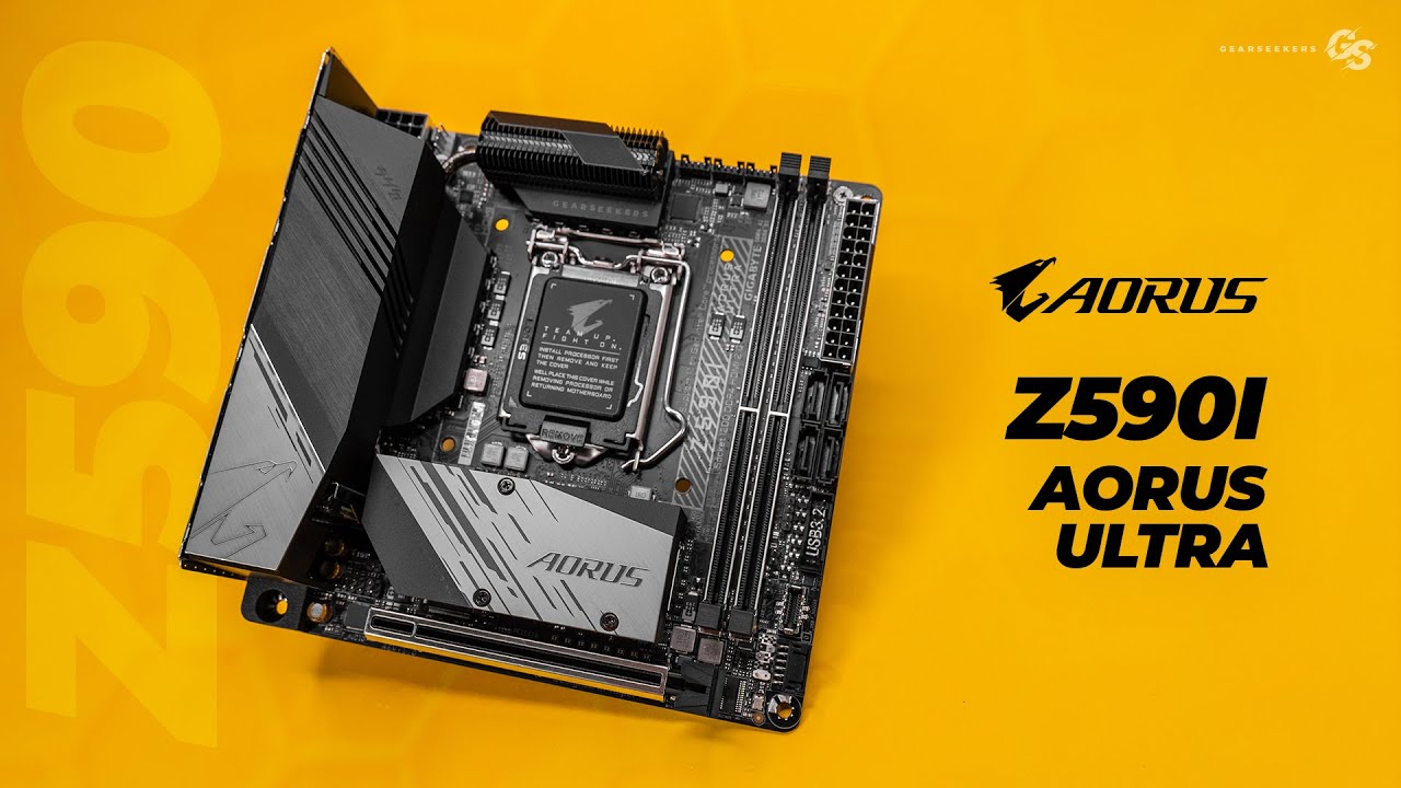 Gigabyte Z590I AORUS Ultra - First Look and Overview