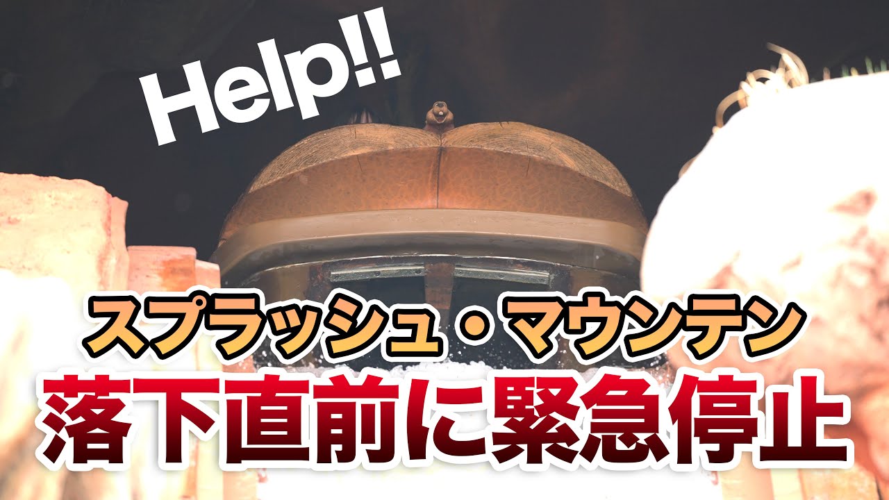 【落下直前に緊急停止】スプラッシュ・マウンテン  /  東京ディズニーランド