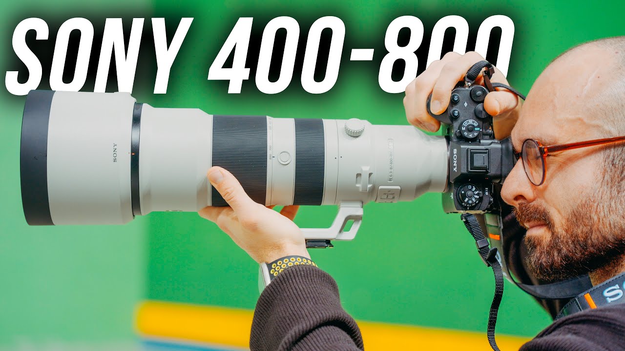 Sony 400-800mm F6.3-8 G OSS 👉 Un teleobjetivo EXTREMO