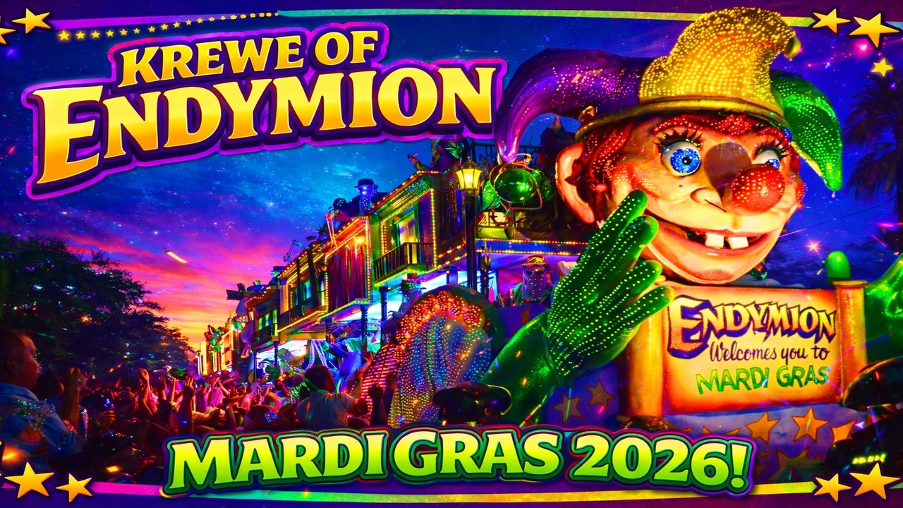 Parada Endymiona, Mardi Gras 2026! NAJWIĘKSZA i NAJGORSZE parady MARDI GRAS są JESZCZE LEPSZE!