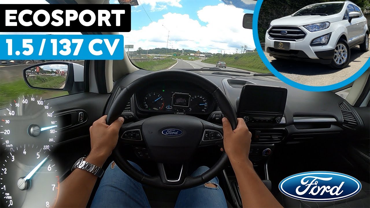 FORD ECOSPORT 1.5 SE 2020 É BOA? ANDA BEM? VALE A PENA COMPRAR EM 2022? TESTE ACELERANDO NA ESTRADA