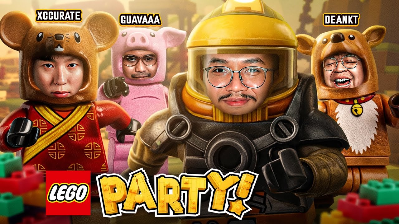 LANGSUNG SAJA KITA KASIH TAU SIAPA YG NAMATIN JUMANJI - Lego Party