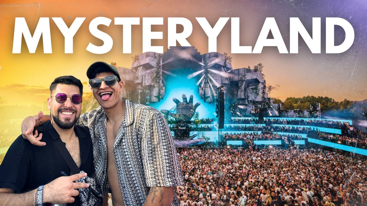 Mysteryland 2025: El festival que inspiró Tomorrowland ✨ (vlog perdido)