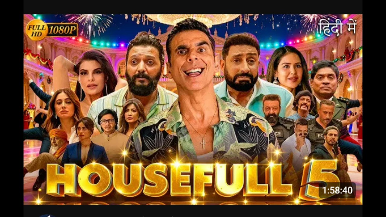 Housefull 5 (2025) | Akshay Kumar, Riteish Deshmukh comedy movie | Hindi Dubbed 