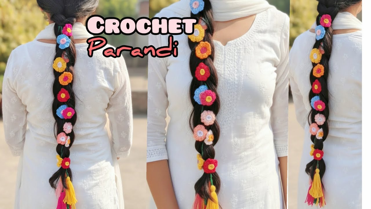 Diy Crochet Prandi Using Pencil ✏️/ DIY PARANDI 