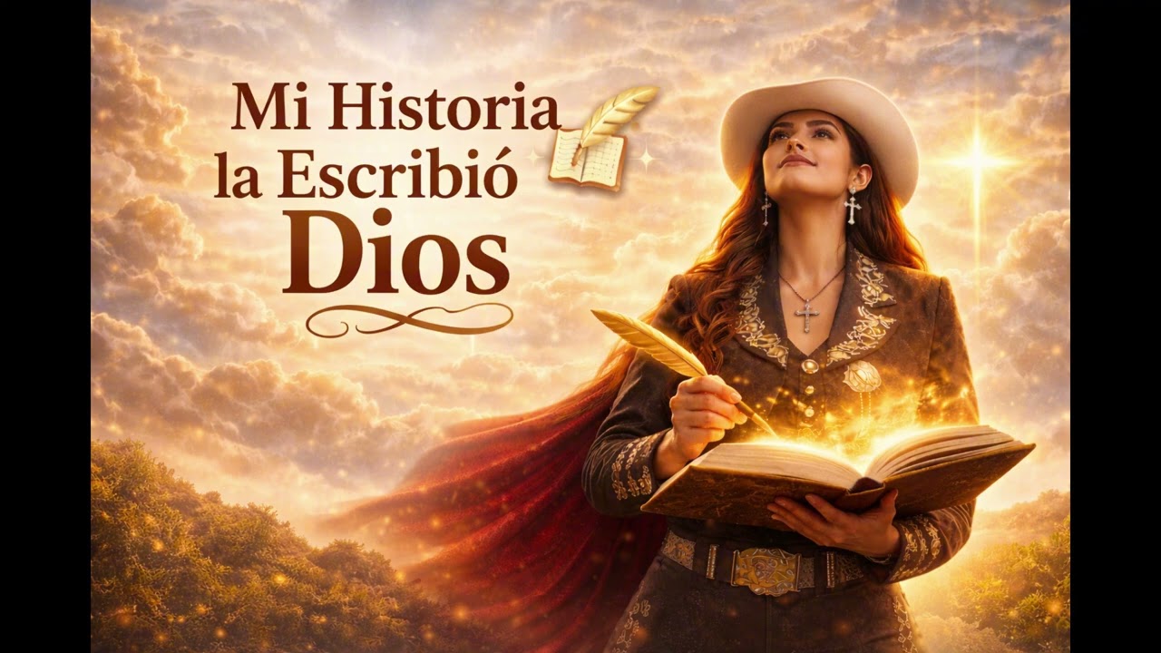 Mi Historia la Escribió Dios ✍️🙏 | Poderosa Ranchera Cristiana de Mujer | Canción de Fe y Destin