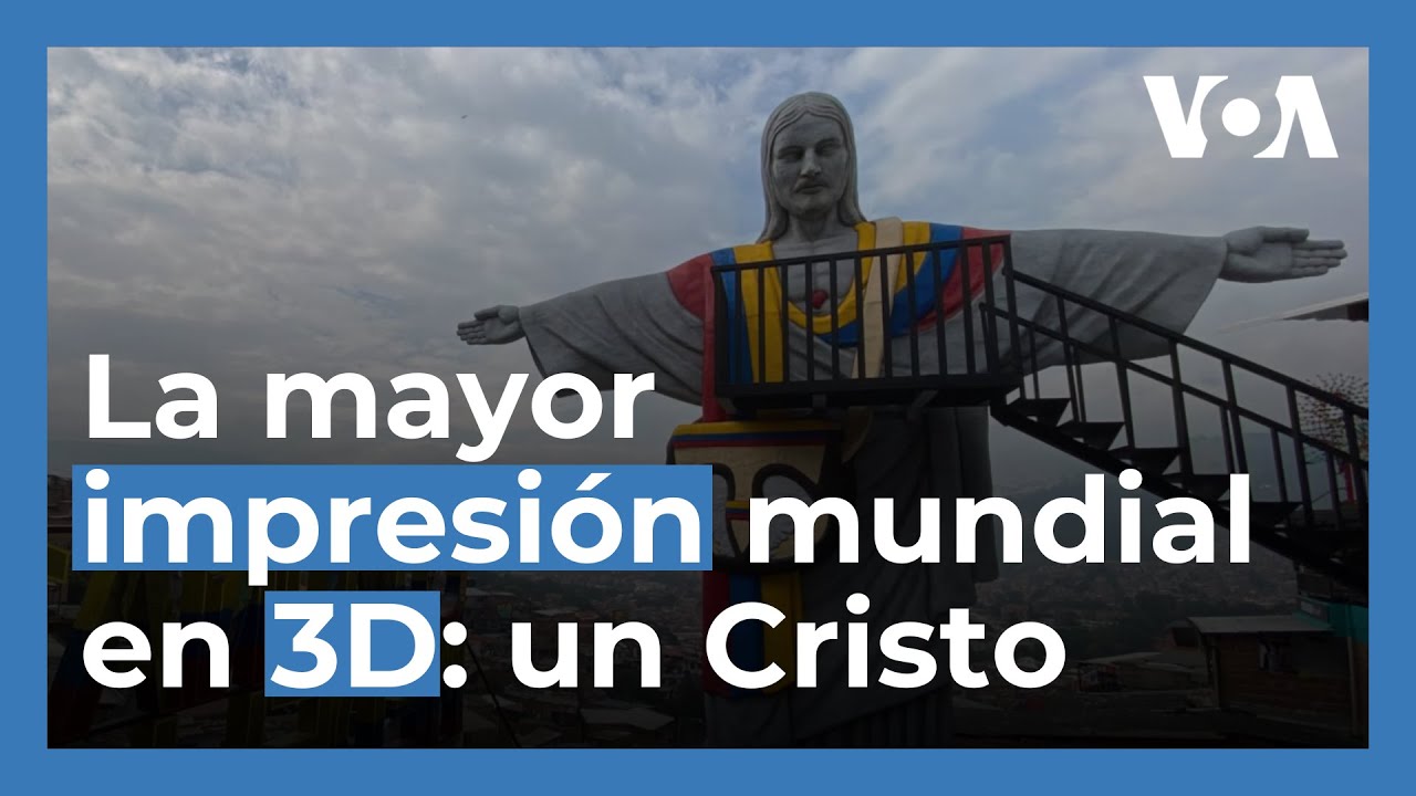 Cristo Redentor Paisa, la impresión en 3D más grande del mundo