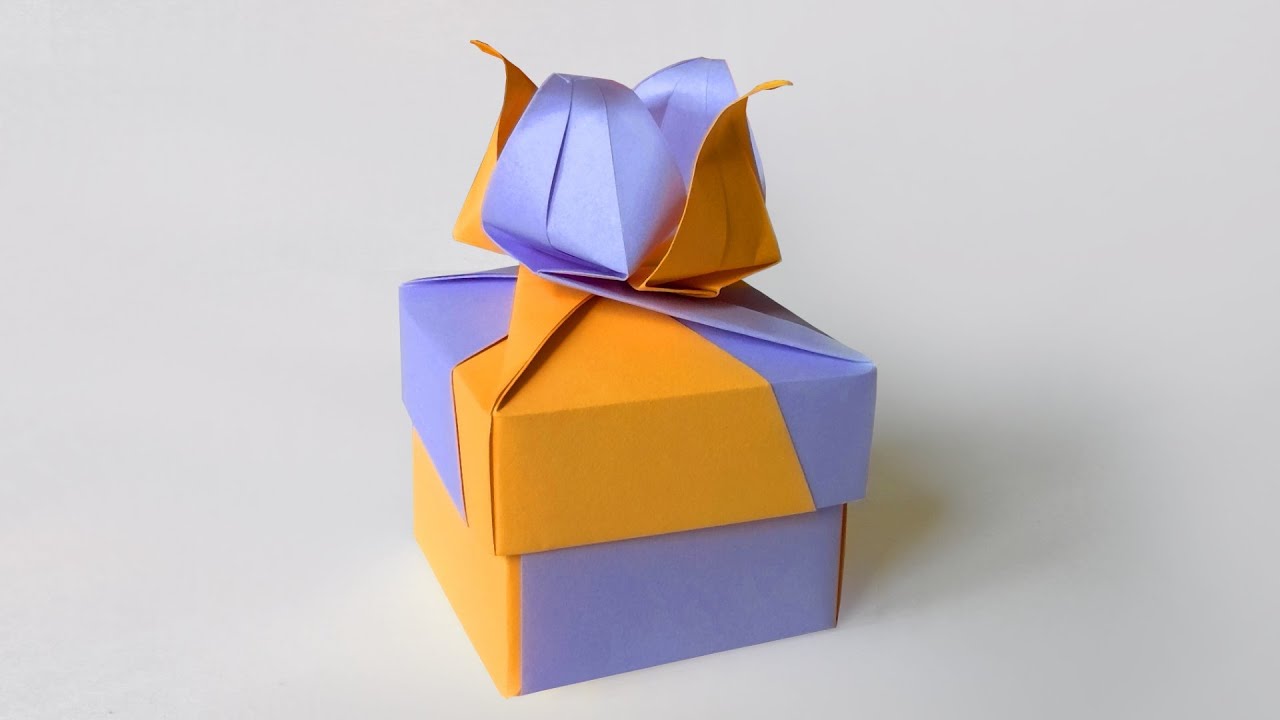 Comment faire une BOITE FLEUR en ORIGAMI