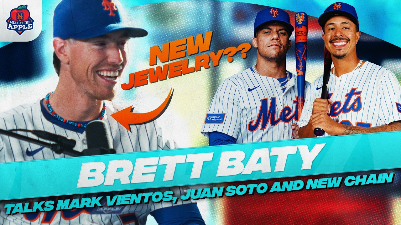 Brett Baty Talks Spring Training, Competing for a Job, Relationship with Vientos and New Jewelry