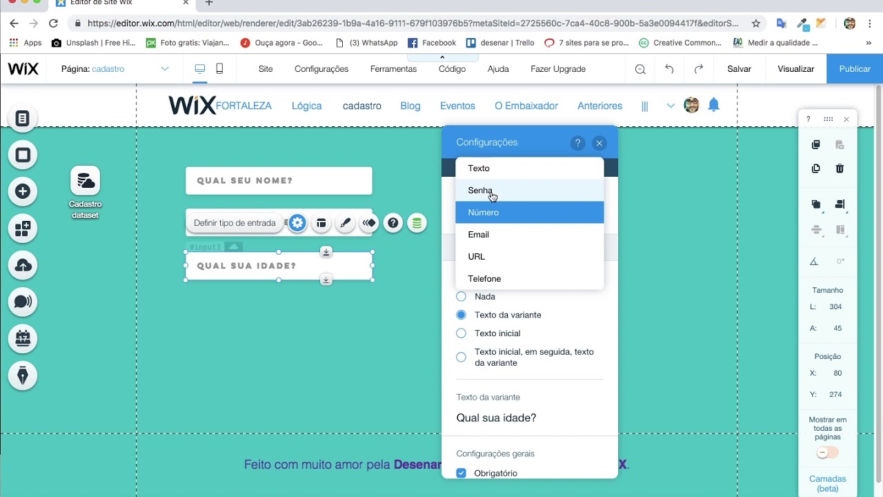 Wix - Crie um formulário para salvar informações no banco de dados