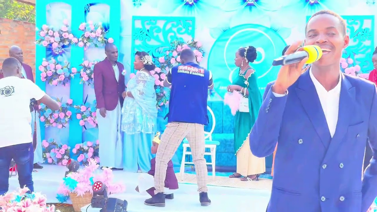 NORMAN SHAAKA performing live in kikube district at Jane’s introduction ceremony