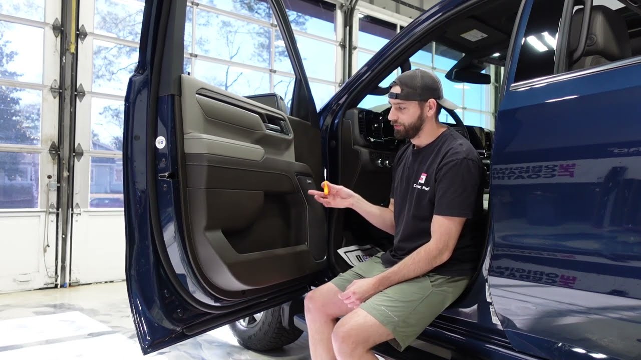 Door Panel Removal: 2019 - 2026 GMC Sierra 1500 ( Front & Rear )