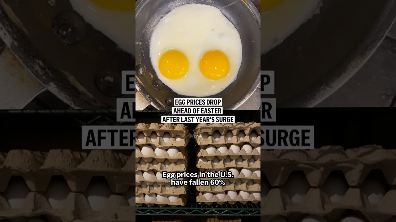 Egg prices drop ahead of Easter after last year&rsquo;s surge