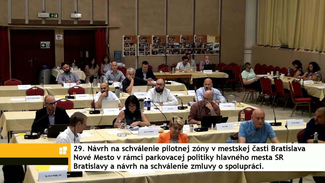 8. Zasadnutie Miestneho zastupiteľstva MČ Bratislava Nové Mesto (2018 - 2022) časť 13
