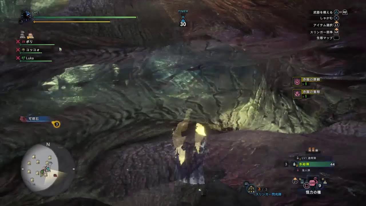 モンハンワールドで遊ぶババア　ムフェト含め野良　メインデータ