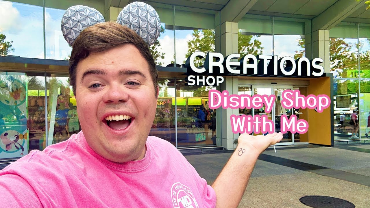 Disney Shop With Me | July 2025 New Merch at Creations Shop in EPCOT