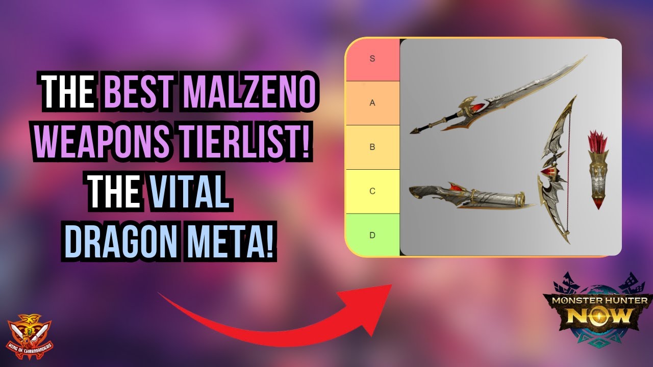 ЛУЧШИЙ СПИСОК ОРУЖИЯ MALZENO! ВАЖНАЯ МЕТА ДРАКОНА! l Monster Hunter Now