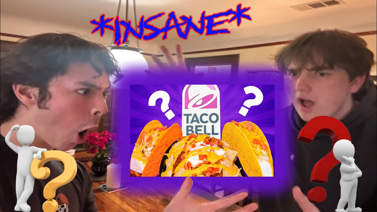 You WON'T BELIEVE what TACO BELL added to their menu (warning: CRAZY FRICKING FOOD!!) 🌮😳