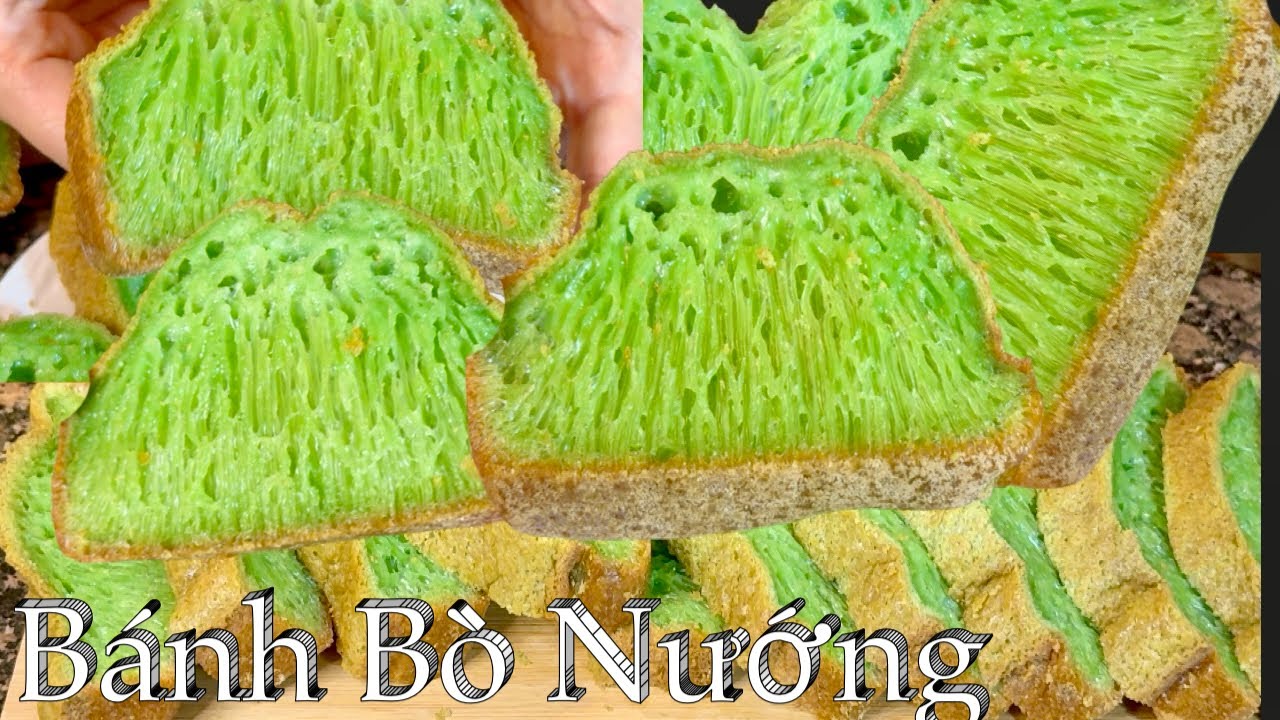 Bánh Bò Nướng - Vài Bí Quyết  Để Có Ổ Bánh Bò Nướng Lá Dứa Nhiều Rể Tre Mềm Dẻo Đẹp Thơm Ngon