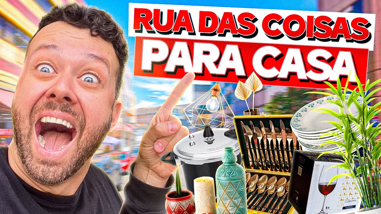LUGAR BARATO para COMPRAR coisas PARA CASA
