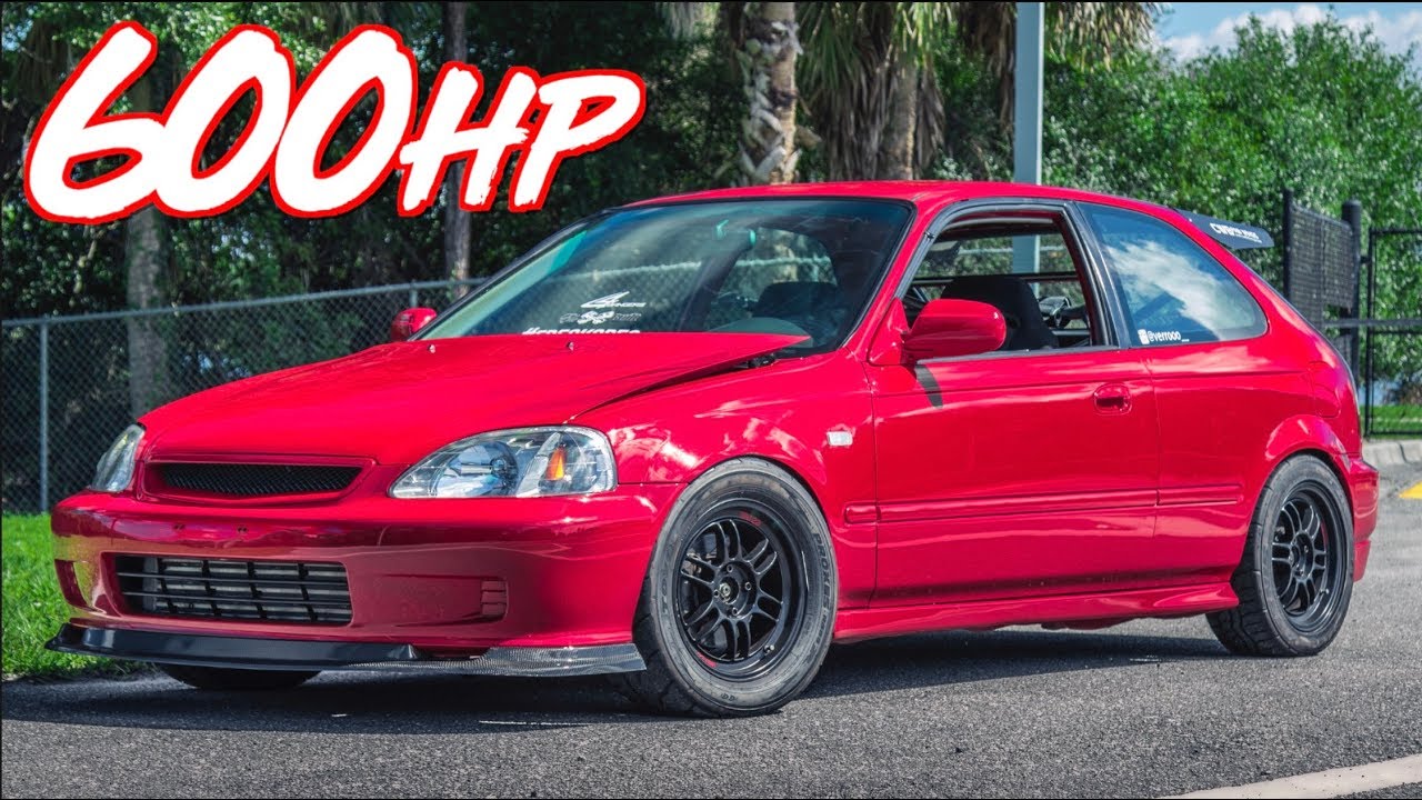 Veronica's 600HP Civic - She Built Her Dream Honda!